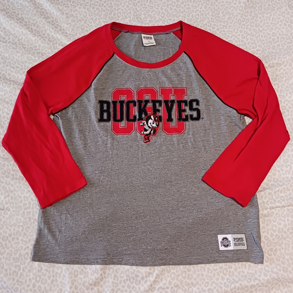Victoria's Secret Pink Ohio State Buckeyes top